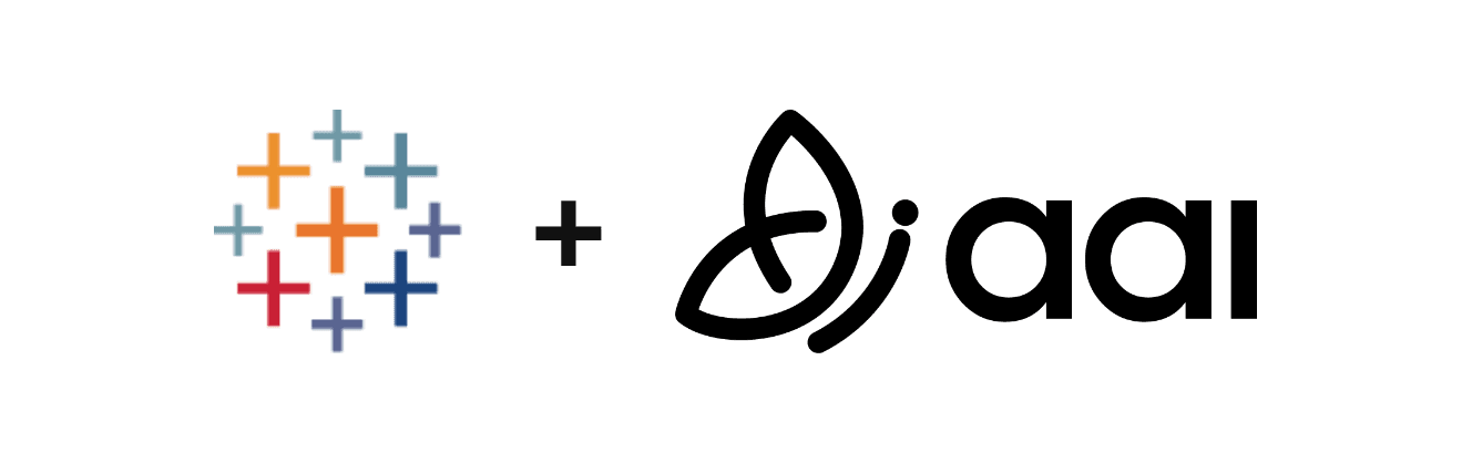 Tableau and AAI logos